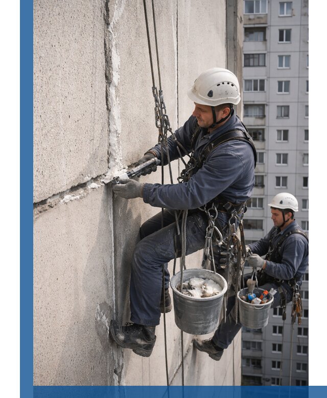 Утепление межпанельных швов в Новомосковске профессионально и надежно