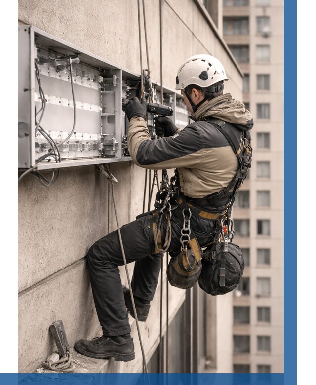 Ремонт вывески на высоте в Новомосковске от 4646 р. | ВЫСОТНИК-Нвм