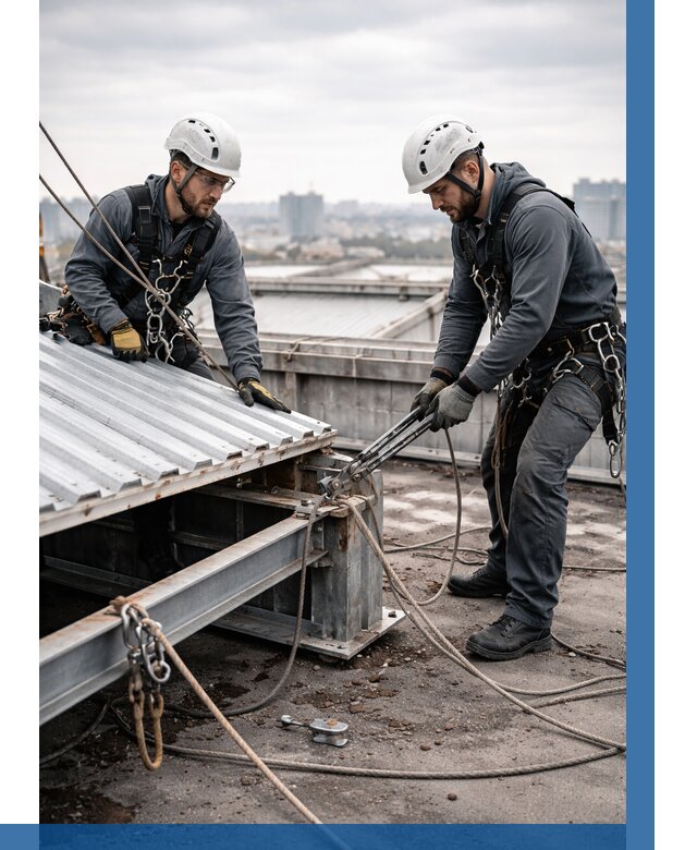 Демонтаж крышной установки в Новомосковске от 87763 р. | ВЫСОТНИК-Нвм