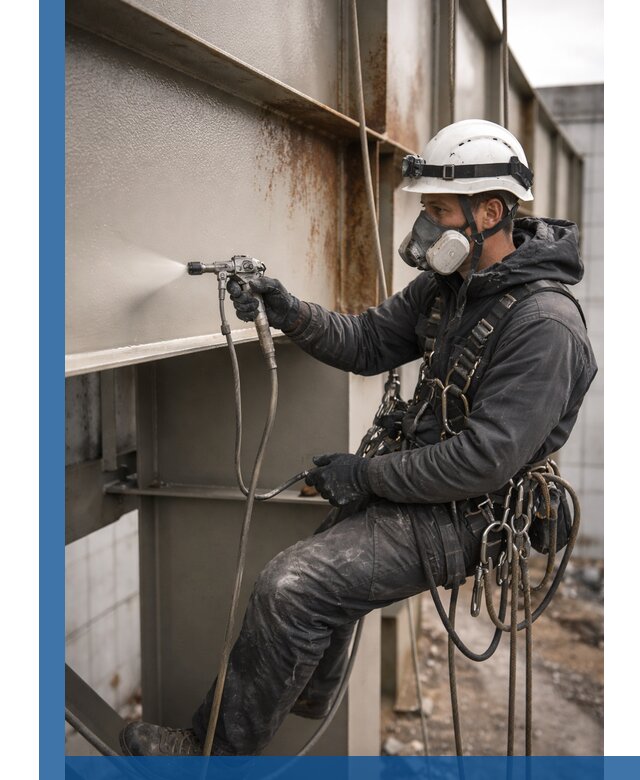 Антикоррозионная покраска металлических конструкций в Новомосковске