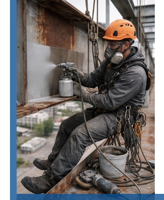 Антикоррозионная обработка металлоконструкций в Новомосковске под ключ