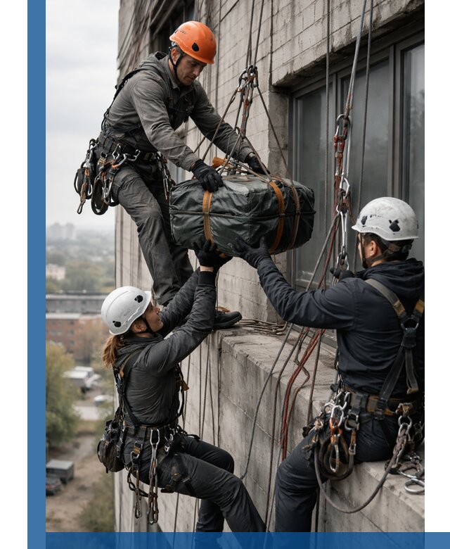 Перемещение грузов вручную в Новомосковске профессионально и безопасно