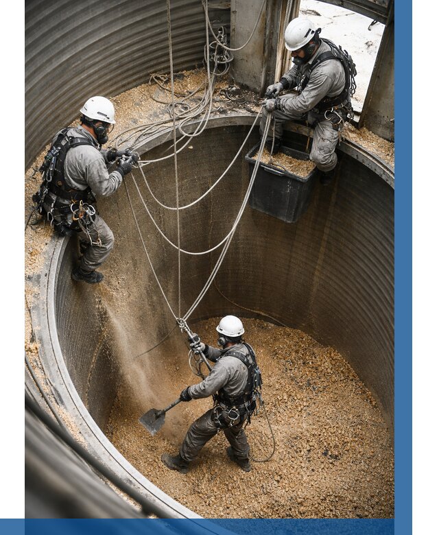 Чистка зерновых бункеров в Новомосковске от 12390 р. | ВЫСОТНИК-Нвм