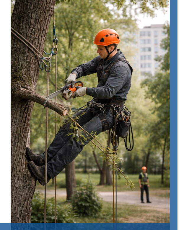 Санитарная обрезка деревьев в Новомосковске от 5163 р. | ВЫСОТНИК-Нвм