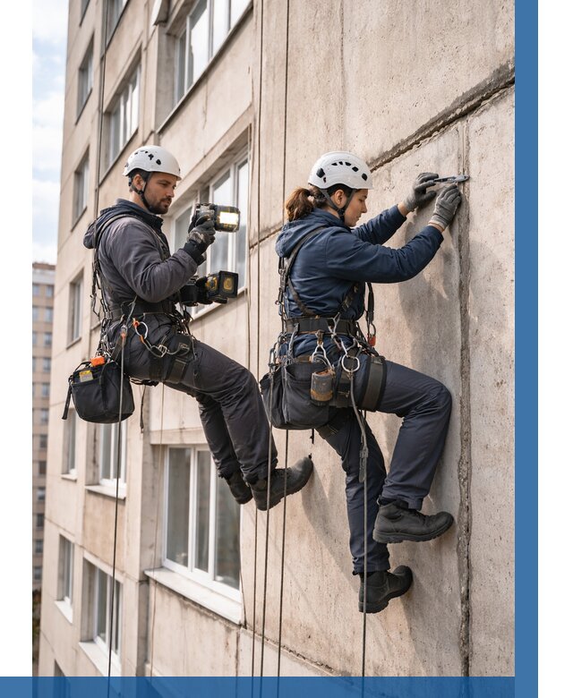 Обследование межпанельных швов в Новомосковске от 1859 р. | ВЫСОТНИК-Нвм