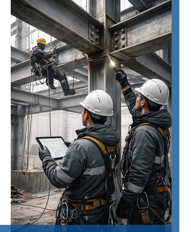 Обследование металлоконструкций в Новомосковске от 5679 р. | ВЫСОТНИК-Нвм